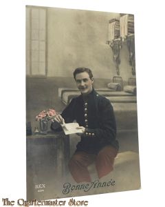 France - Postcard 1914 Bonne Annee