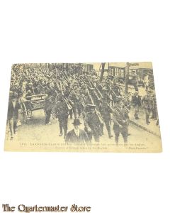 France - Postcard 1914 Convoi d'Allemands faits prisonniers par les Anglais