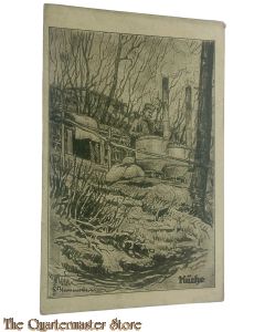 Postkarte/Postcard 1917 Deutsche Kuche 4 Inf Regt  