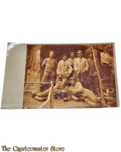 (Feld)postkarte 1914 6 Deutsche Soldaten
