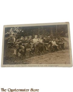 Postkarte/Postcard 1918 Guten Appetit ! Deutschland ist noch nicht ausgehungert