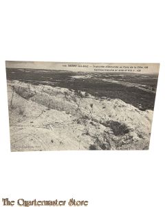 France - Postcard 1918 BERRY-AU-BAC - Tranchée allemande au flanc de la Côte 108