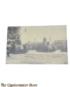 Postcard - Les Fetes de la Victoire 14 julliet 1919 General Pershing