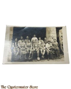 France - Postcard 1915 Large group of French soldiers 