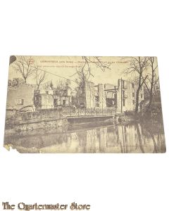 France - Postcard WW1 CORMONTREUIL (près Reims) - Moulin Moutratent Paris detruit par les Allemands, des prises avec objectif Hermagis