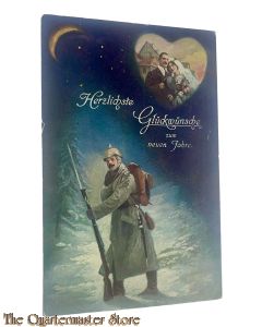 Postkarte/Postcard 1915 Herzlichste Gluckwunsche zum neuen Jahre