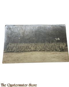 Photo 1916 Grosse Gruppe Deutsche Soldaten 