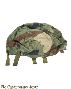 Helmet cover woodland 