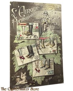 France - Postcard WW1 L’Amour Permissionaire 